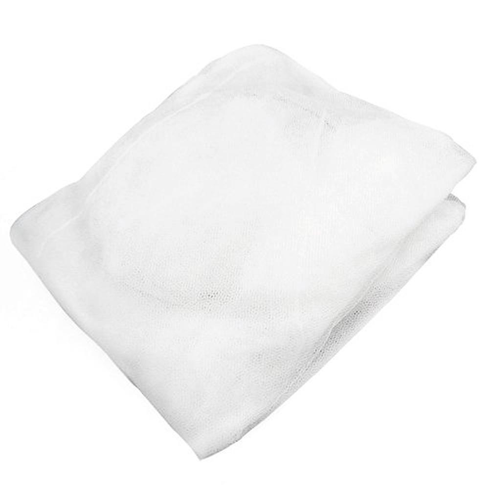 Bed Canopy Elegant Dome Shape Polyester White For Single Bed 1Pcs