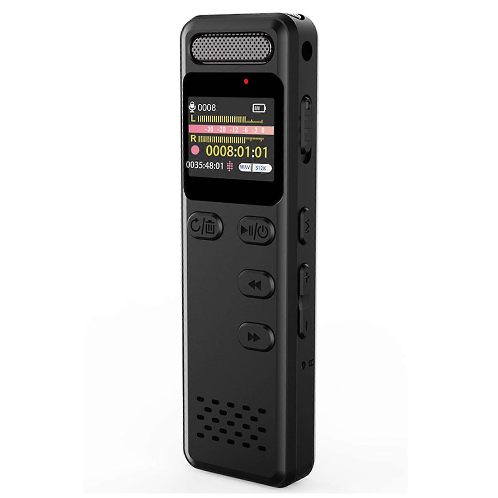 Voice Recorder  Alloy 16GB Digital Recorder With Noise Reduction And Intelligent File Management System