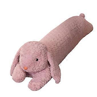 Long Bar Pillow Purple Rabbit Dolls Women's Children Sleep Special Leg Clamp Cylindrical Pillow Companion Gift