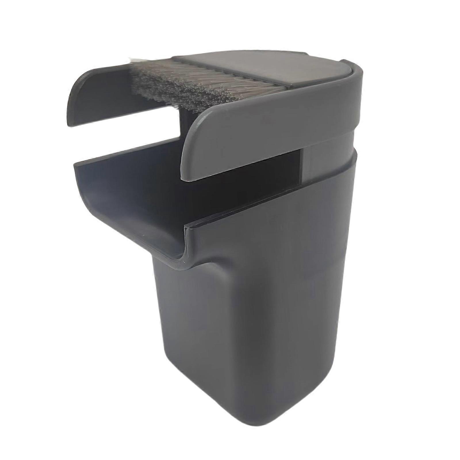 Desktop Bin Small Trash Can Tube With Brush Bedroom Trash Can Garbage Can Clean Storage Box Home Desk Organization Multicolor