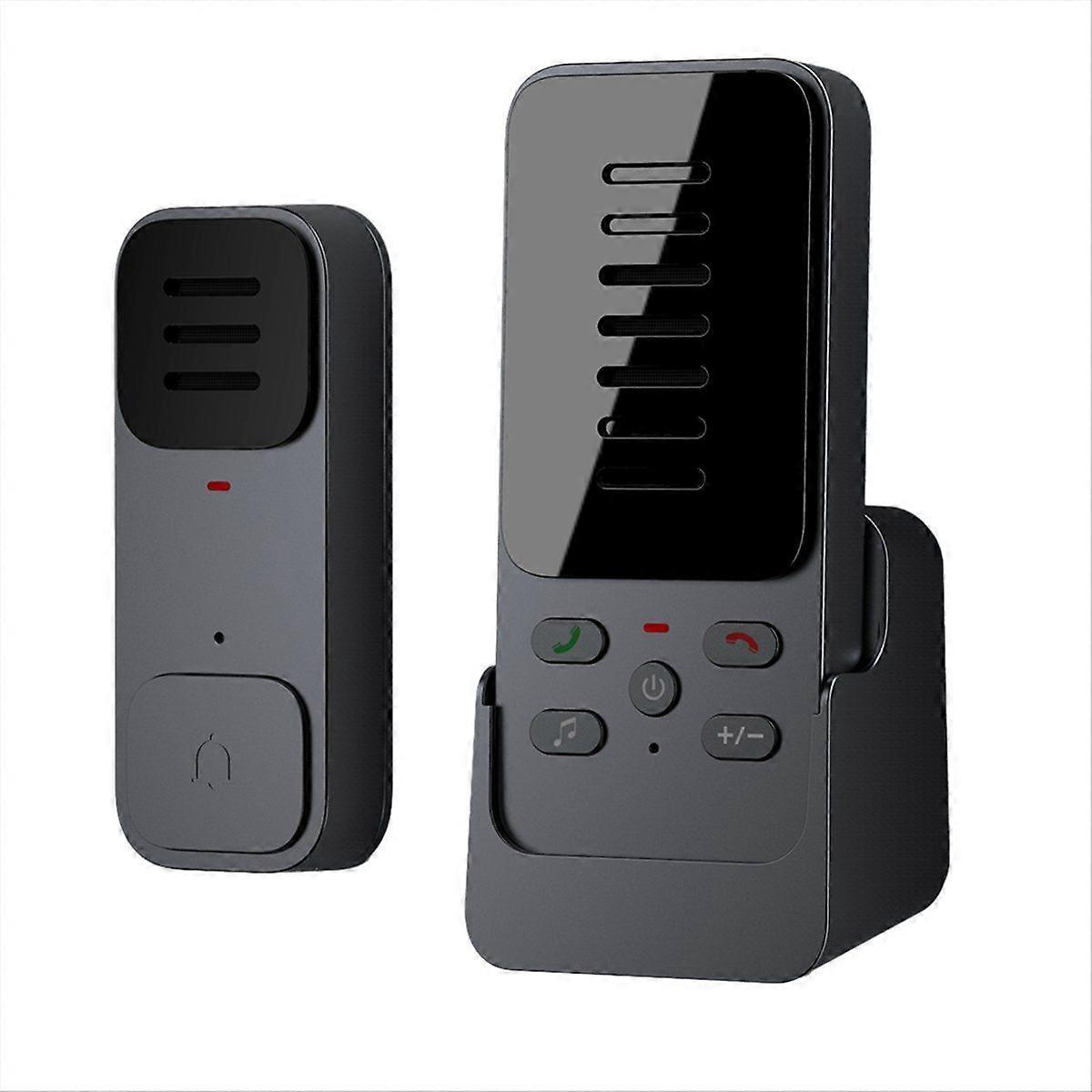 Wireless Intelligent Intercom Doorbell Household Two-Way Audio Long Distance Elderly One Button Pag