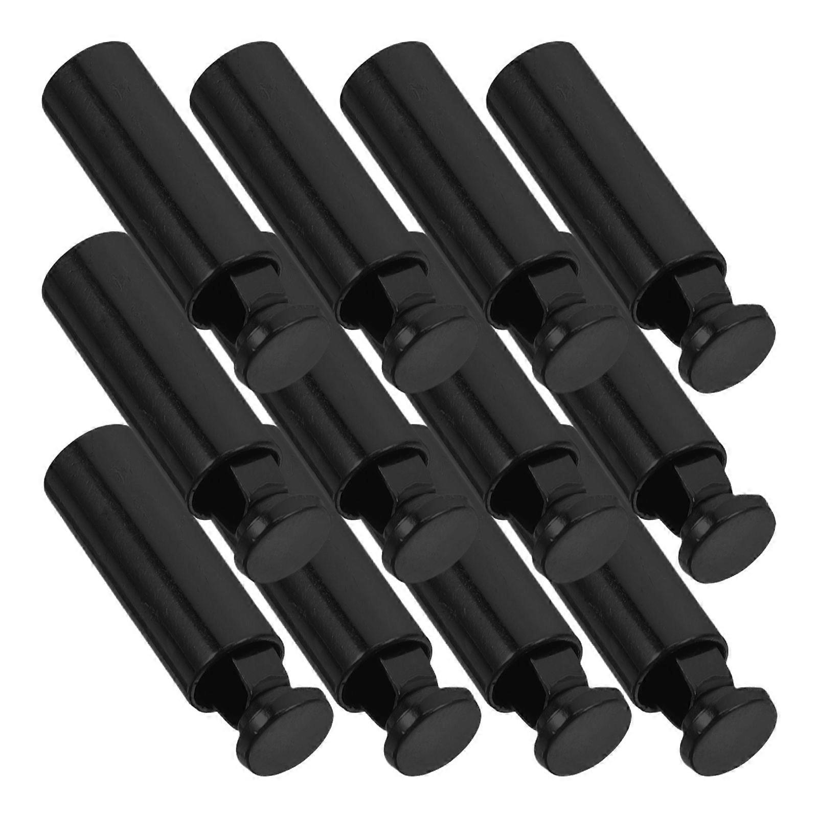 パーカーパンツと巾着用12pcsメタルコードエンドキャップ亜鉛合金靴ひものヒントメタルアグレットコードロックファスナー