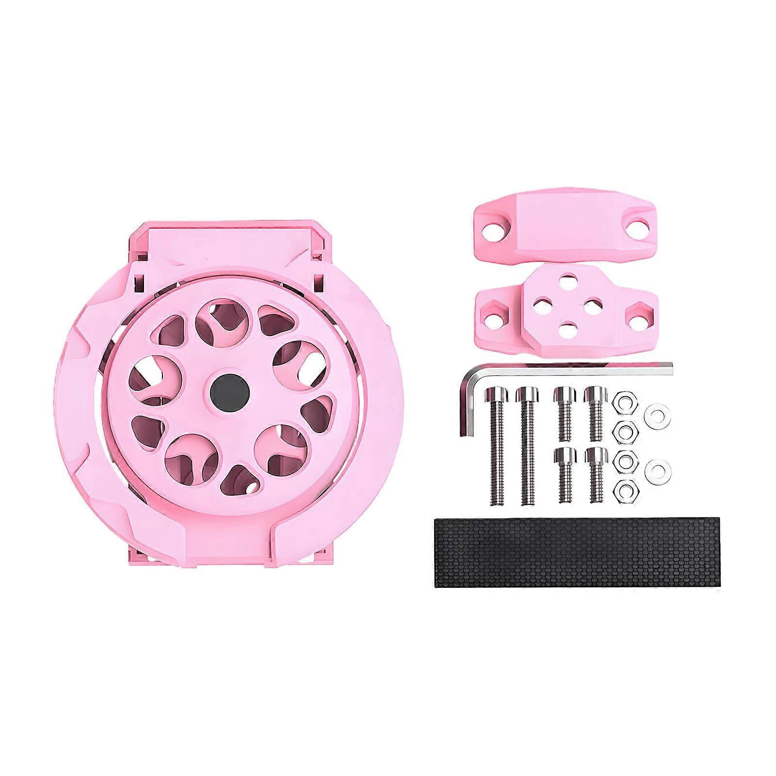 Space Efficient Foldable Handlebar Mount Drink Holder for Motorcycle with ABS Construction Anti Slip Base 360 Degree Rotation Multicolor