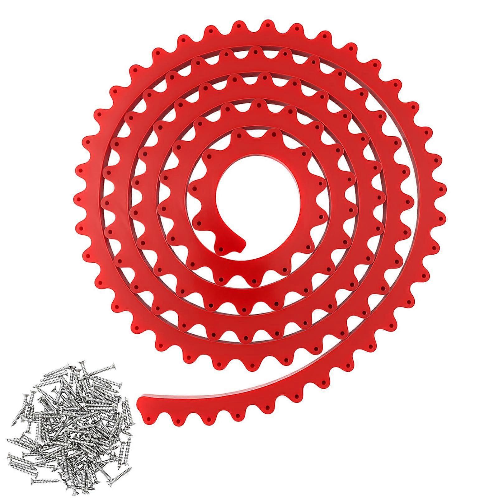 78' Flexible Router Edge Guide Kit for Woodworking with Adjustable Plastic Template and Screws