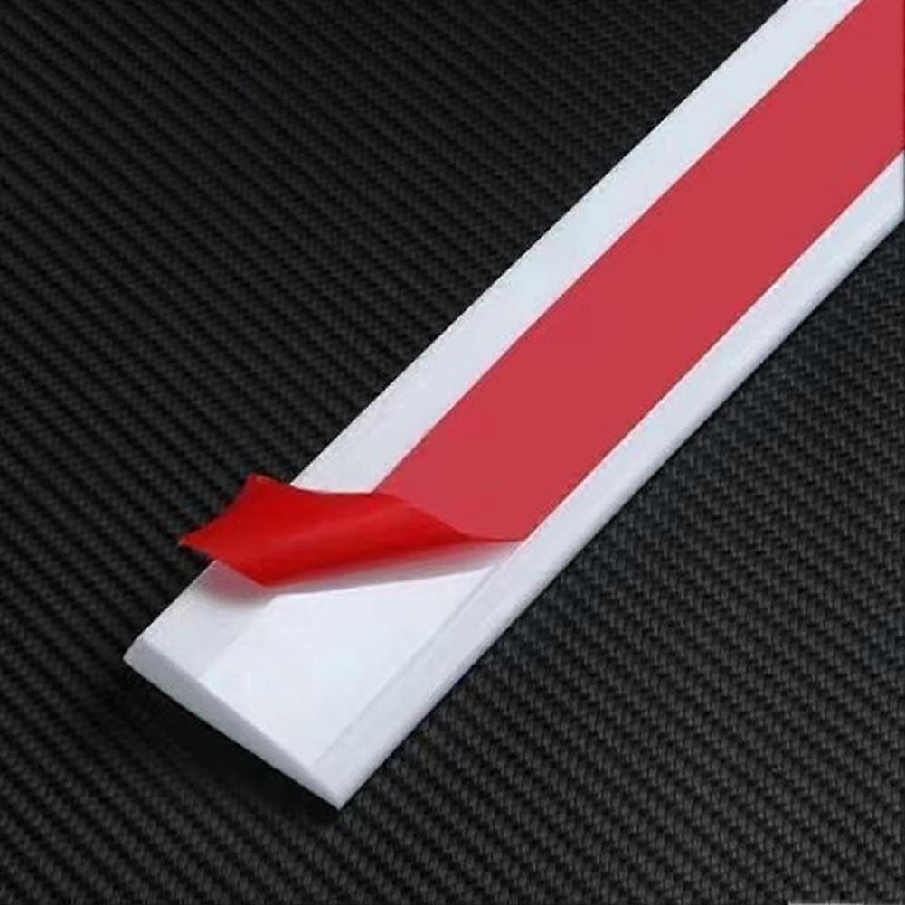 Robot Vacuum Ramp Silicone Threshold Ramp  Length SelfAdhesive for Safe Transitions White