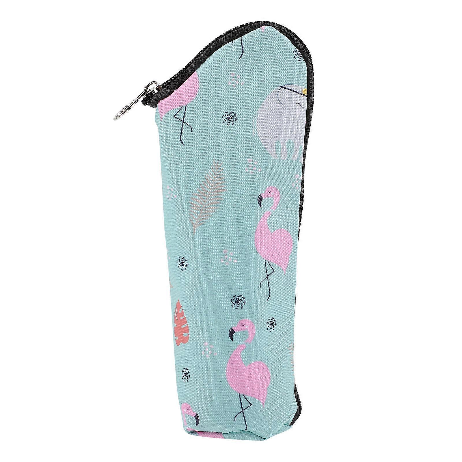 Insulated Bottle Pouch Milk Bottle Bag for Storage 2Pcs Green Polyester