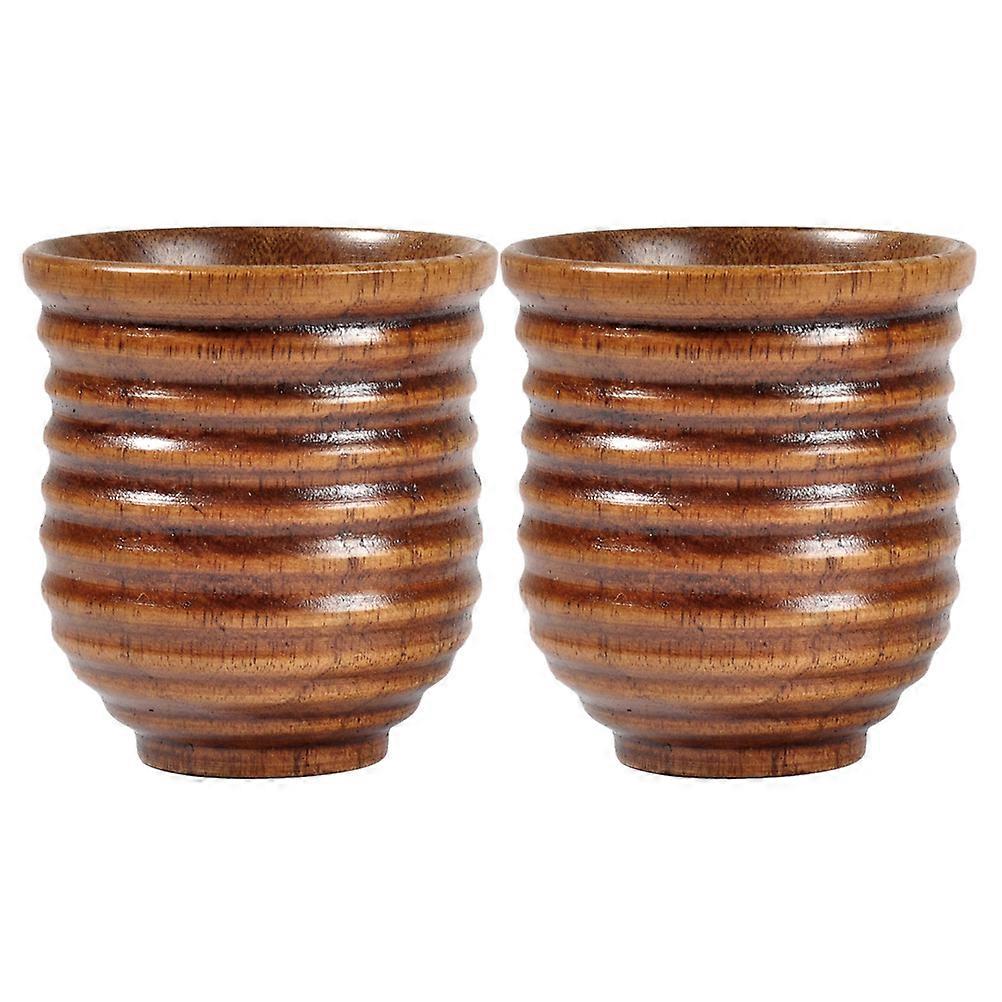 Japanese Mug Natural Thread Cup Lightweight Eco Friendly 2Pcs