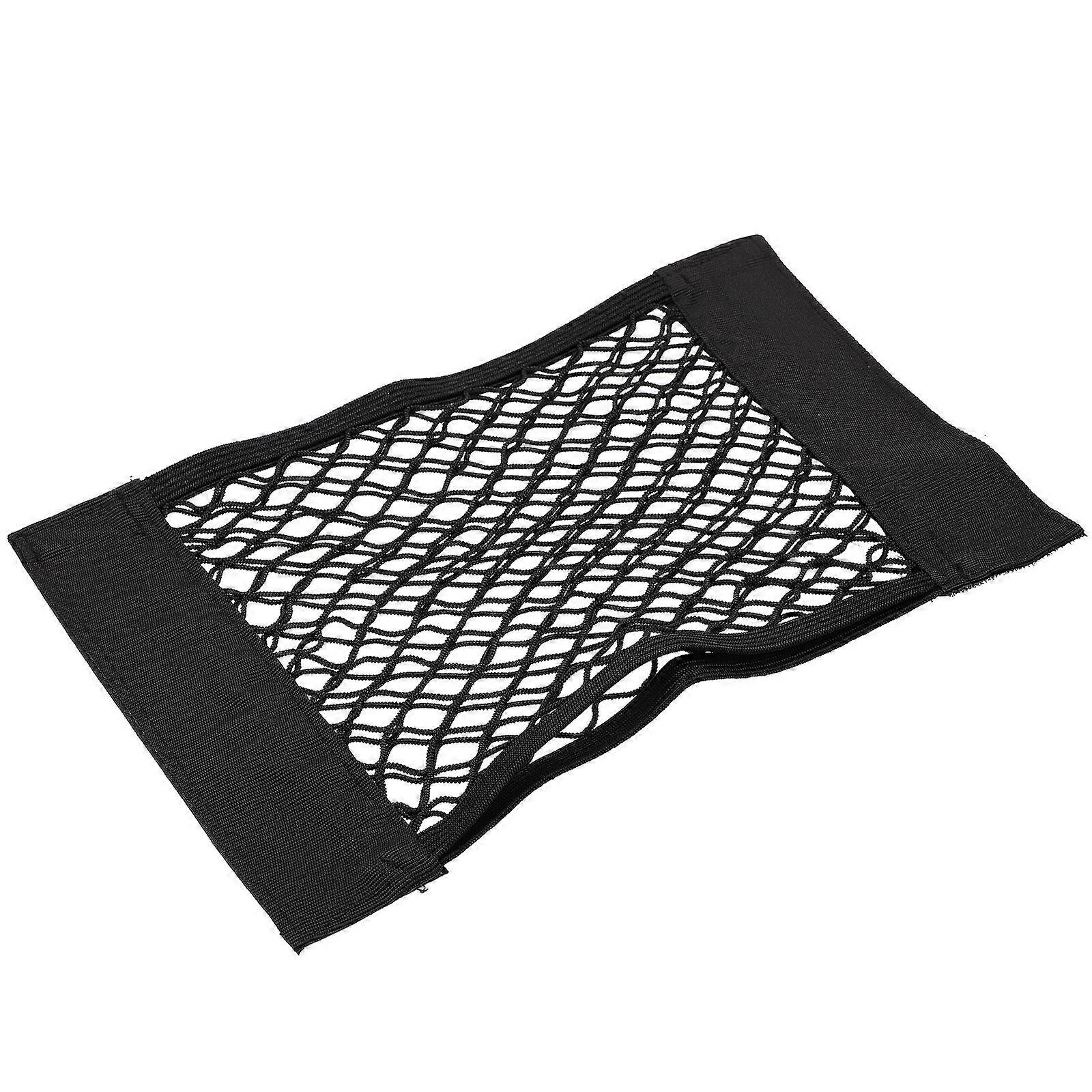 Car Trunk Netting Organizer for Storage 2Pcs Black Mesh Storage Nets