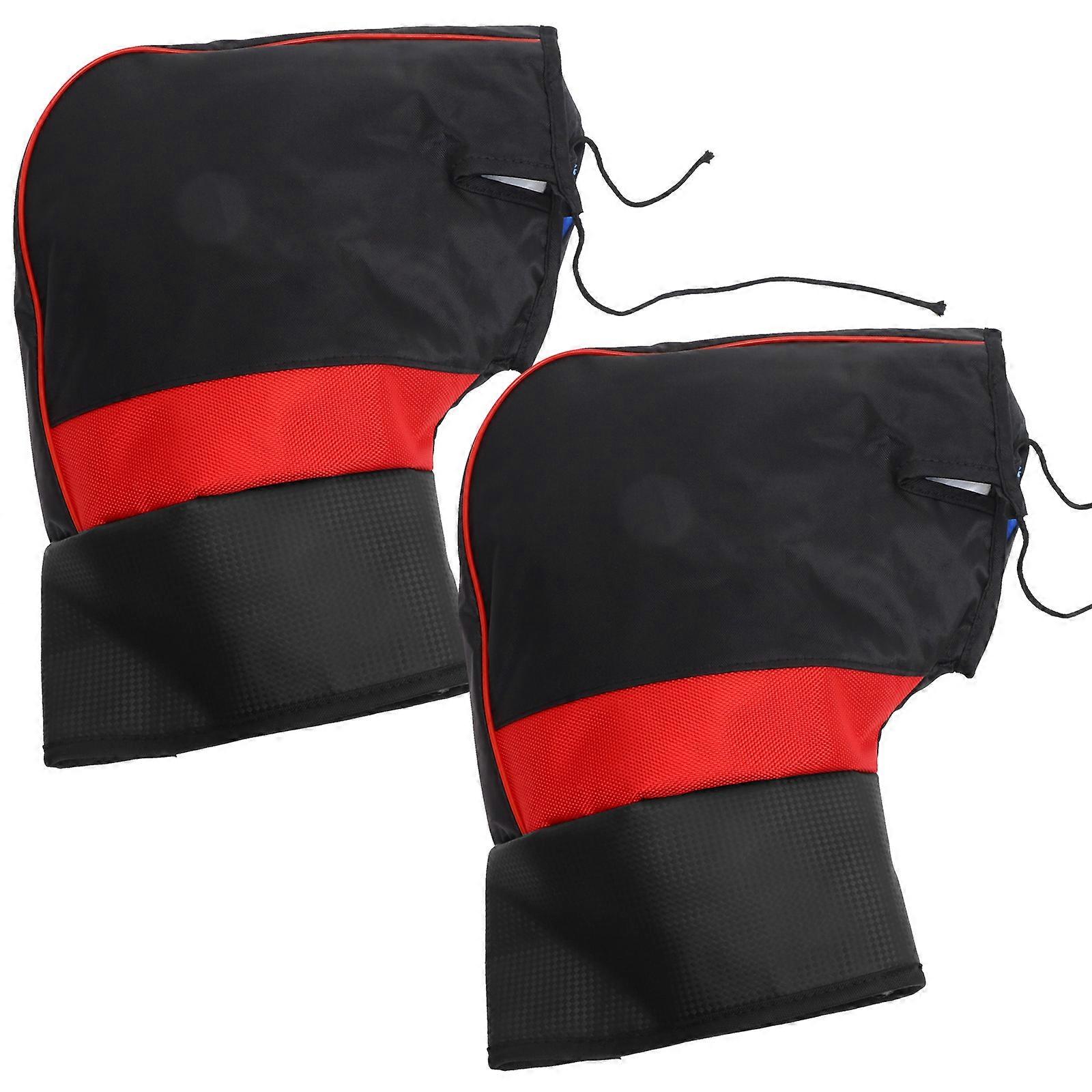 Motorcycle Handlebar Mitt for Winter Riding 1Pair Windproof Gloves
