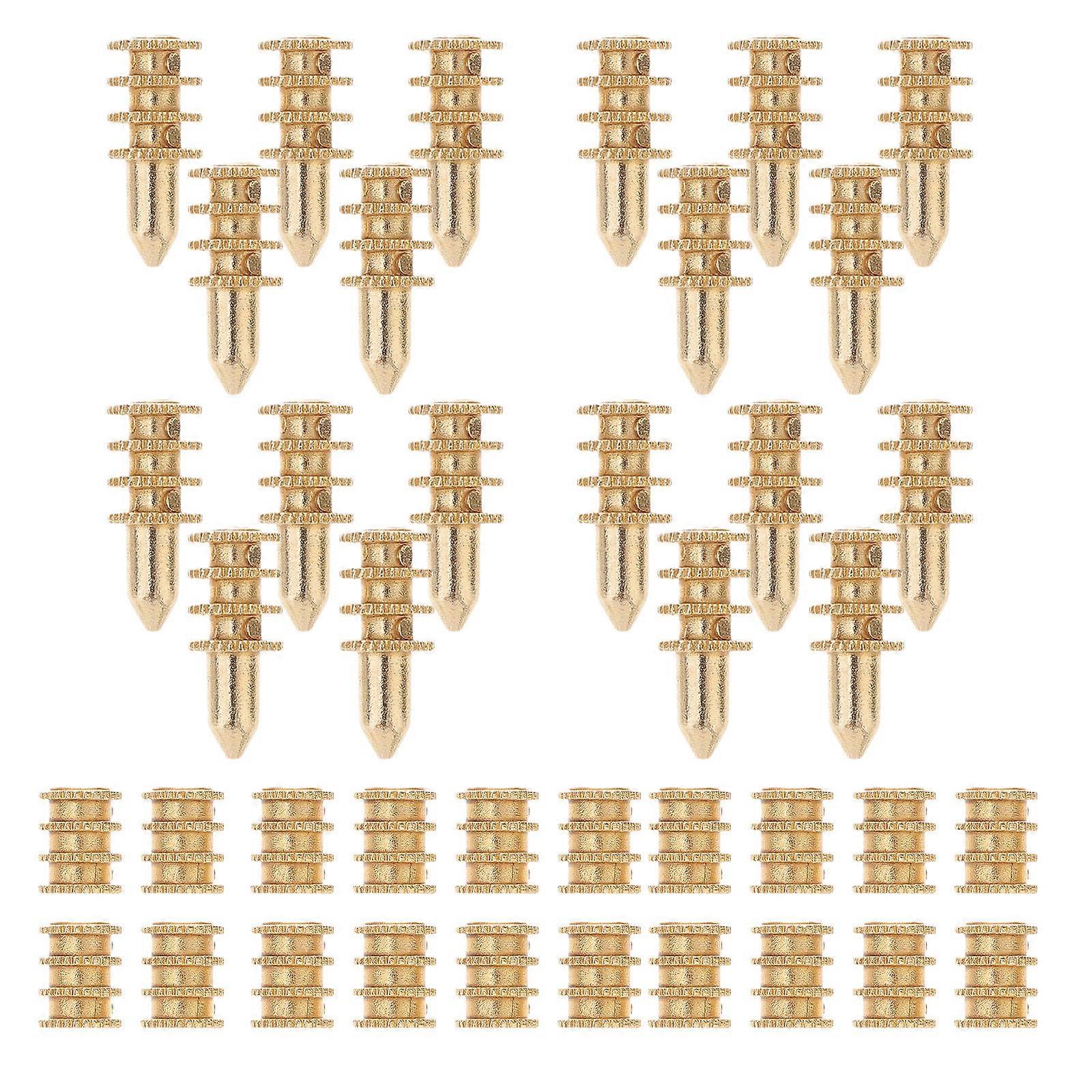 Bolt Sleeve Connectors for Table Use with 60Pcs Pack