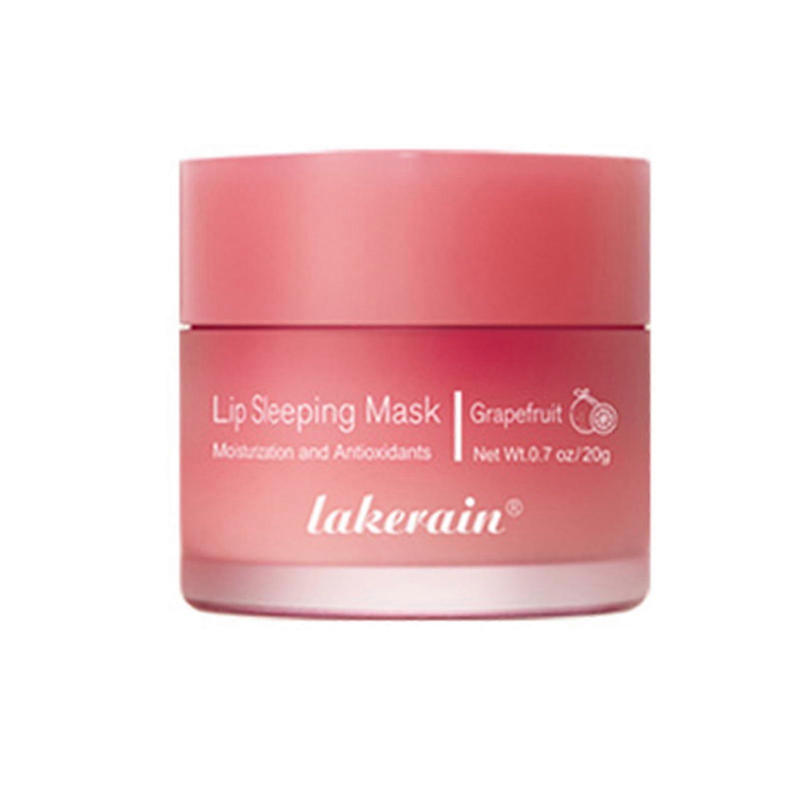 Lip Sleeping Mask Moisturizing Lip Mask with Deep Hydration Overnight  Pink 0.7oz