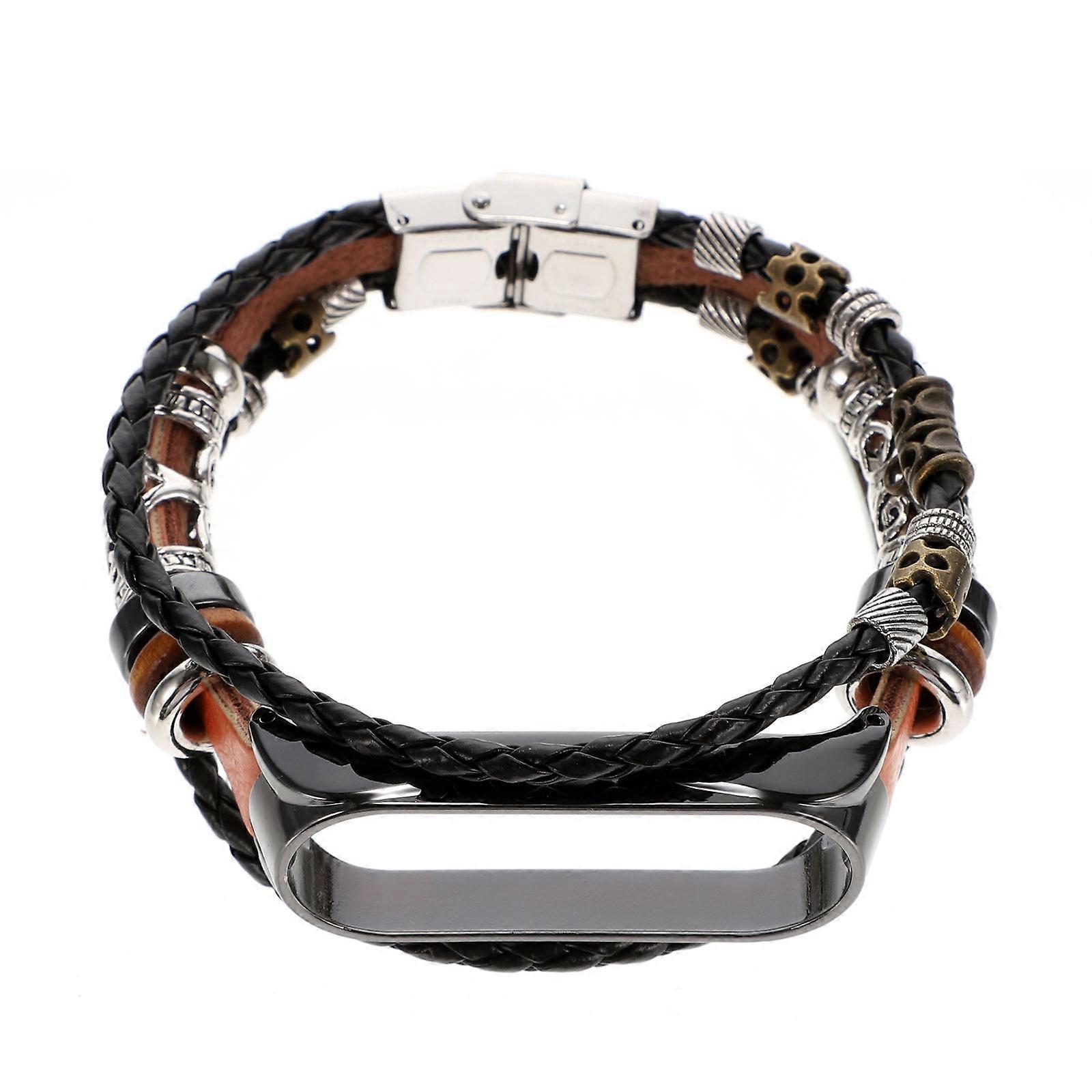 Smart Band Strap Metal Wristband for Replacement 2Pcs