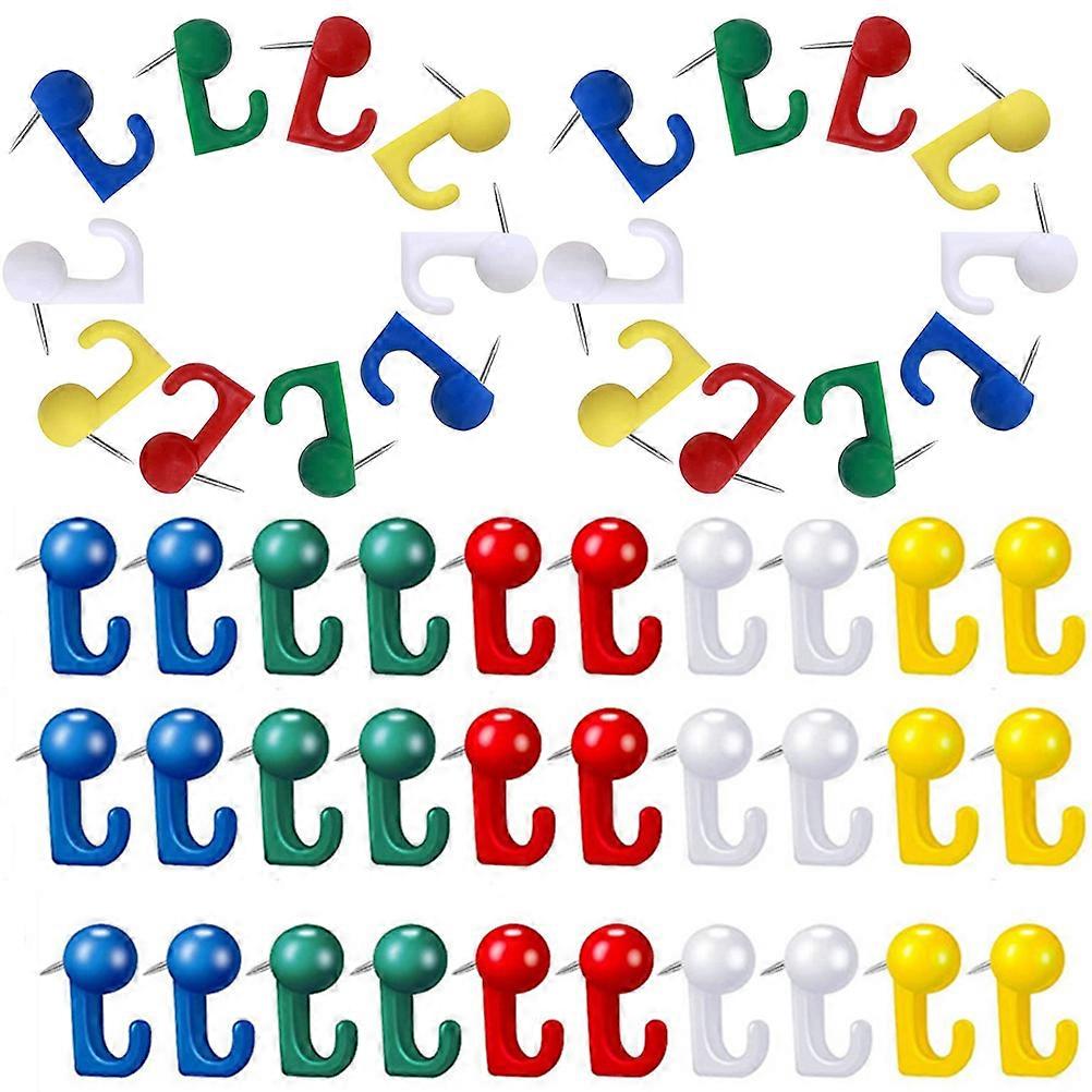 Pushpins For Decorating Cork Board 150 Pcs Multi-functional Hooks Suitable For Home Store Classroom And Office