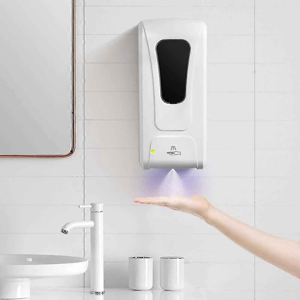 Automatic Soap Dispenser 1000ml Wall Mounted Touch  with UV Light for Bathroom and Kitchen