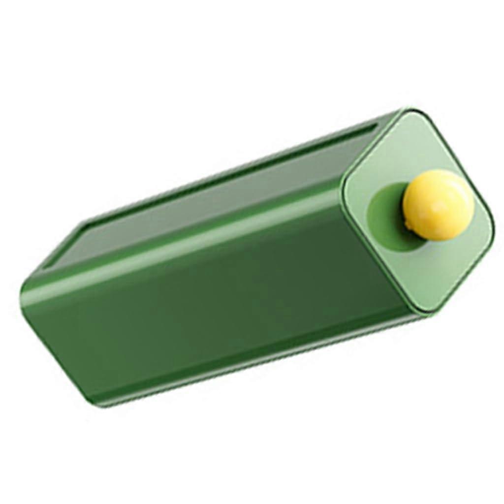 Large Capacity Stackable Desk Organizer Dustproof Storage Box for Home Office Bedroom Green Bean Paste