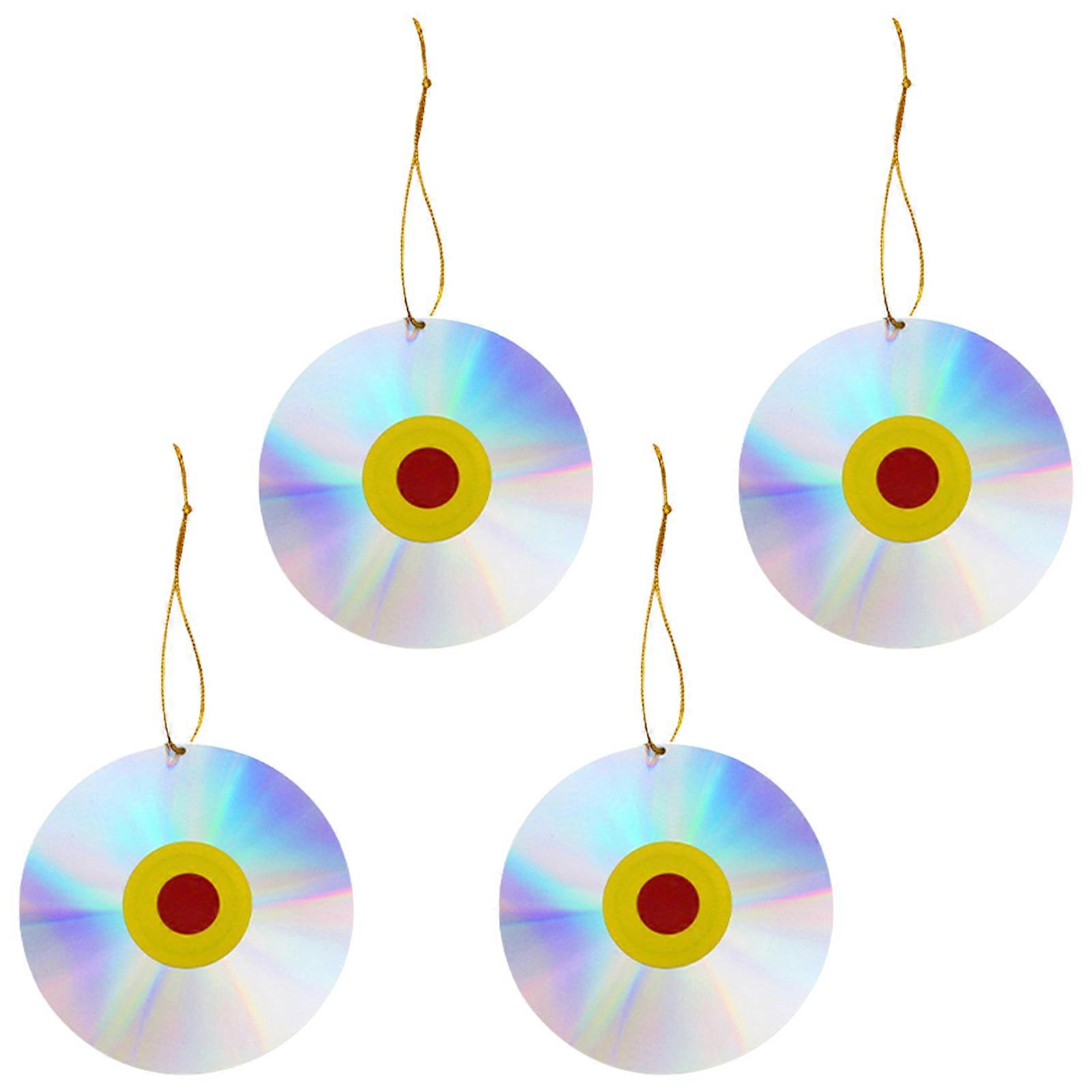 Garden Reflective Bird Discs for Bird 4Pcs Pack