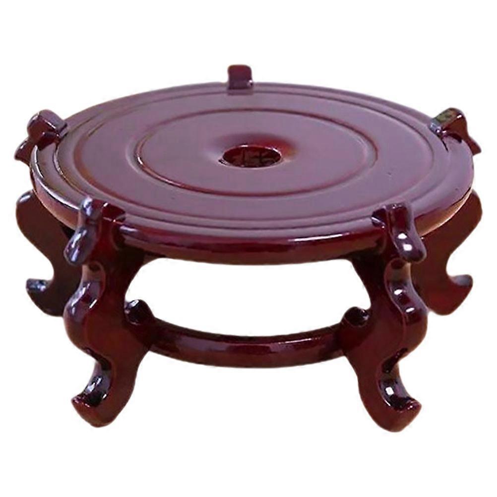 Wooden Plant Pot Riser for Home Use Wood Craft Display Base Riser