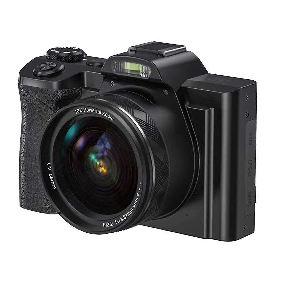 5K Micro DSLR Camera, High-Definition Digital Camera, Electronic Flash Camera, Household Anti Shake