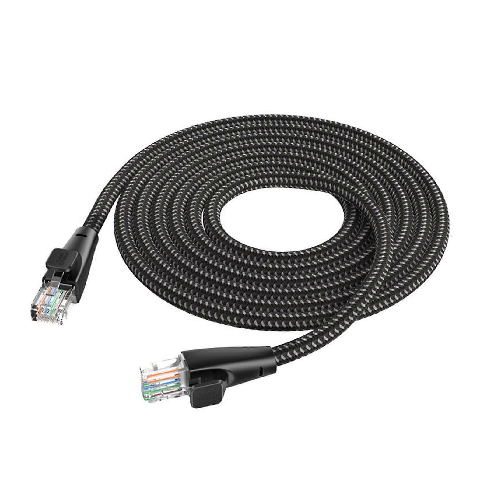 Cat6 Ethernet Cable 2m Shielded RJ45 10Gbps Speed Low Latency for Gaming and Router