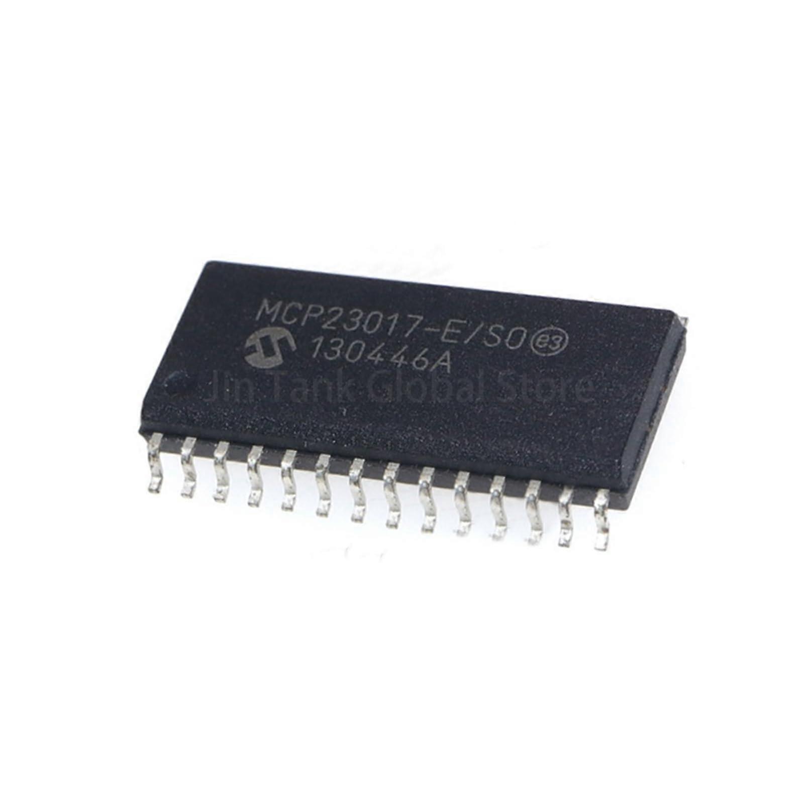5PCS MCP23017E/SO 16Bit I/O Expander Module with I2C Interface Control