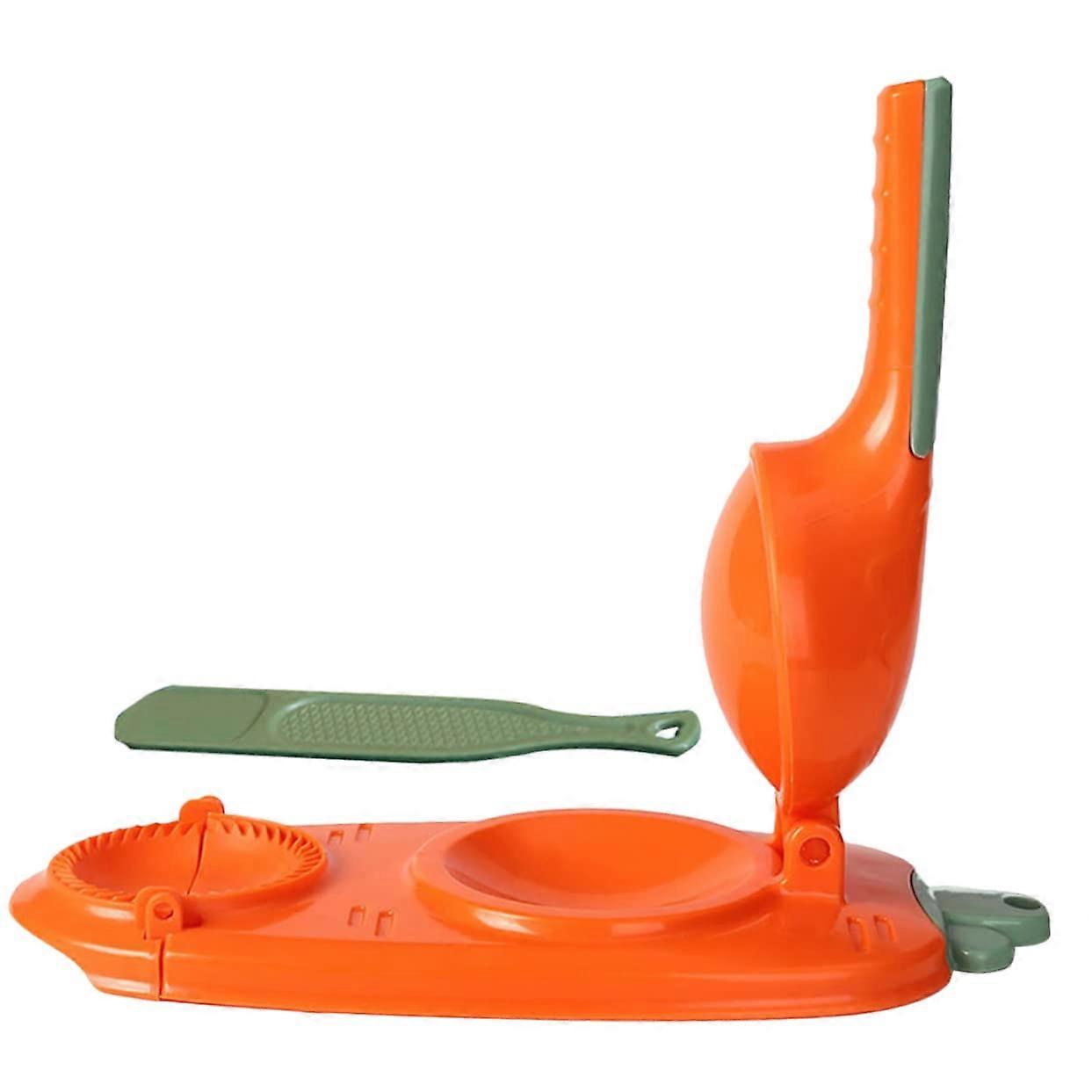 Dumpling Maker with Long Handle Nonstick Dough Press for Wrappers Cookies Easy Clean 1 Set