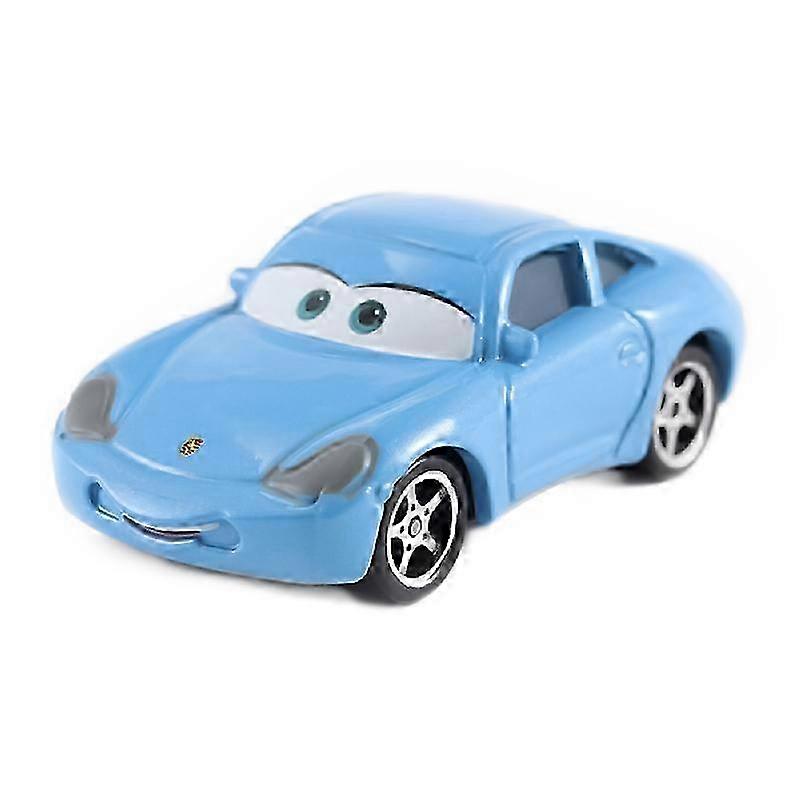 Disney Cars Pixar Cars 95-3rd Generation Blue Metal Diecast Toy Car 1:55 Lightning McQueen Kids Toys Boy Christmas Gifts