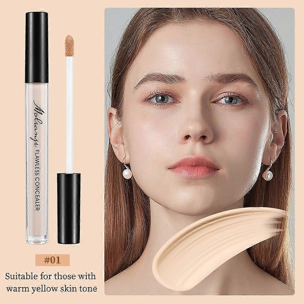 Long-Lasting Waterproof Contour Concealer Sweatproof Transfer-Proof Formula | Full Coverage for Blemishes 3pcs