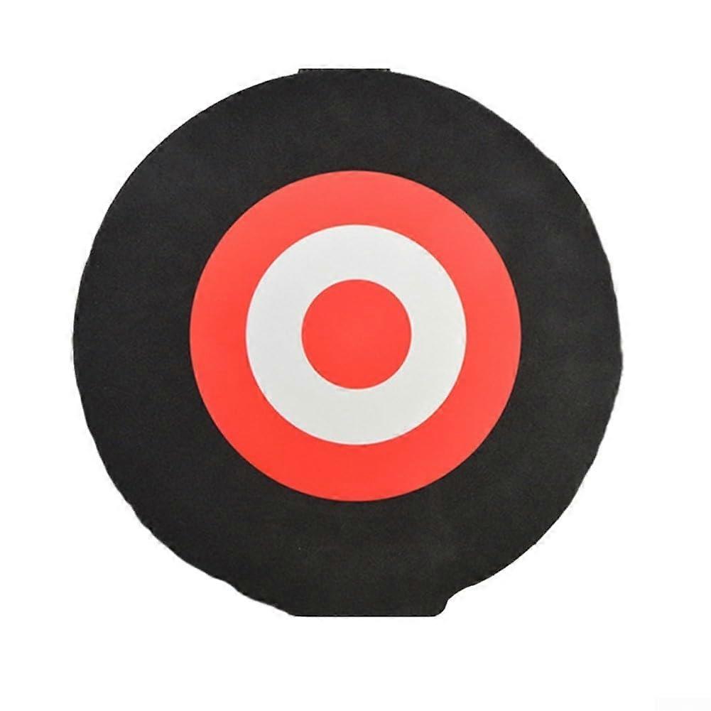 Archery Target with Bright Visibility Black and Red Lightweight ShockAbsorbing EVA Foam