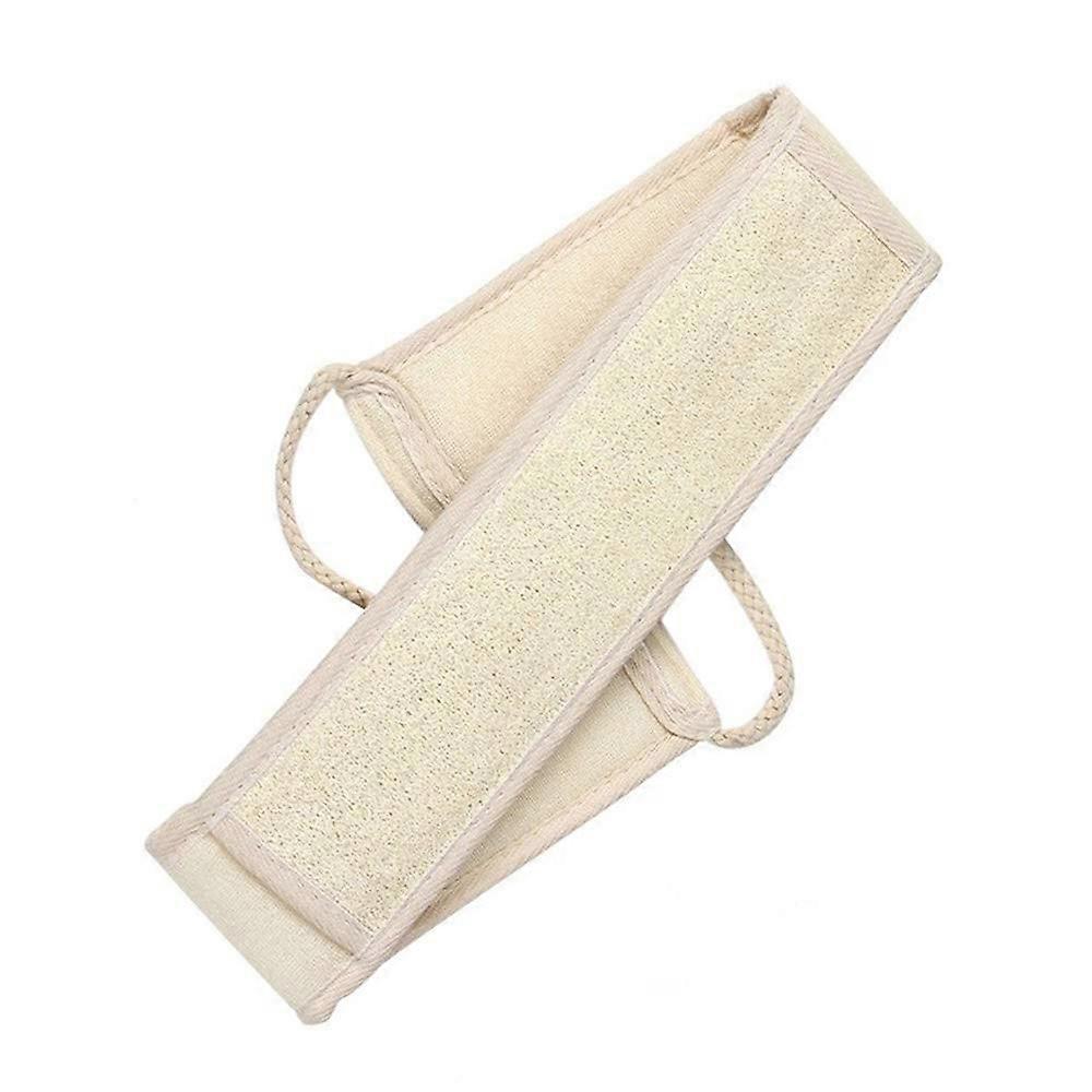 Loofah Back Scrubber for Shower with Easy Grip Handles, Exfoliating Back Strap for Bath