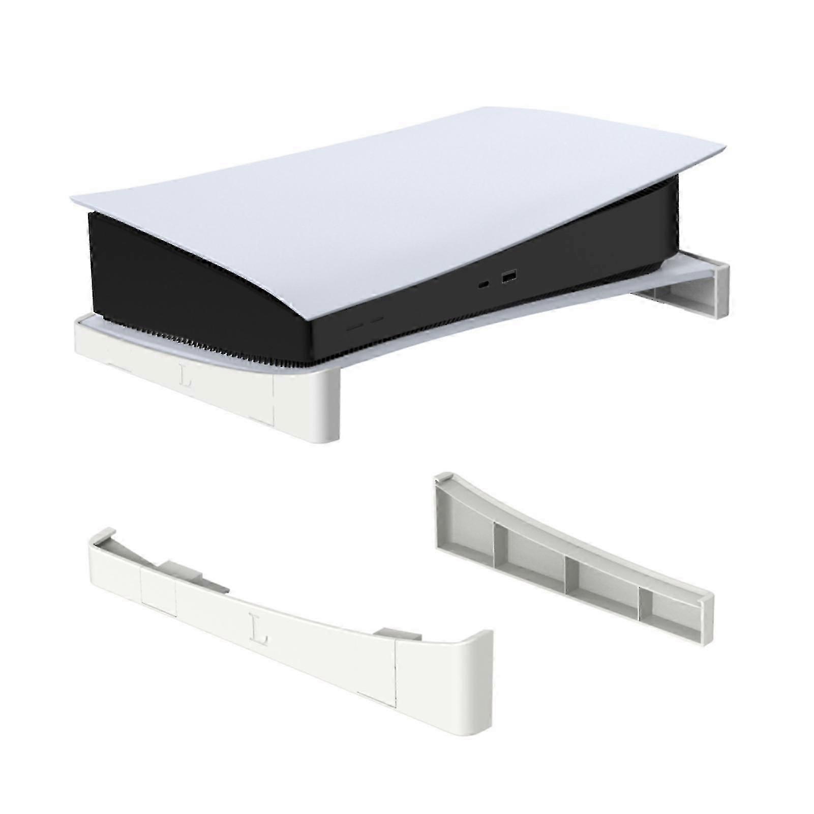 (BLACK)Horizontal Stand Compatible With Ps5 Disc & Digital Editions, Ps5 Base Stand, Ps5 Accessories Console Games Accessories