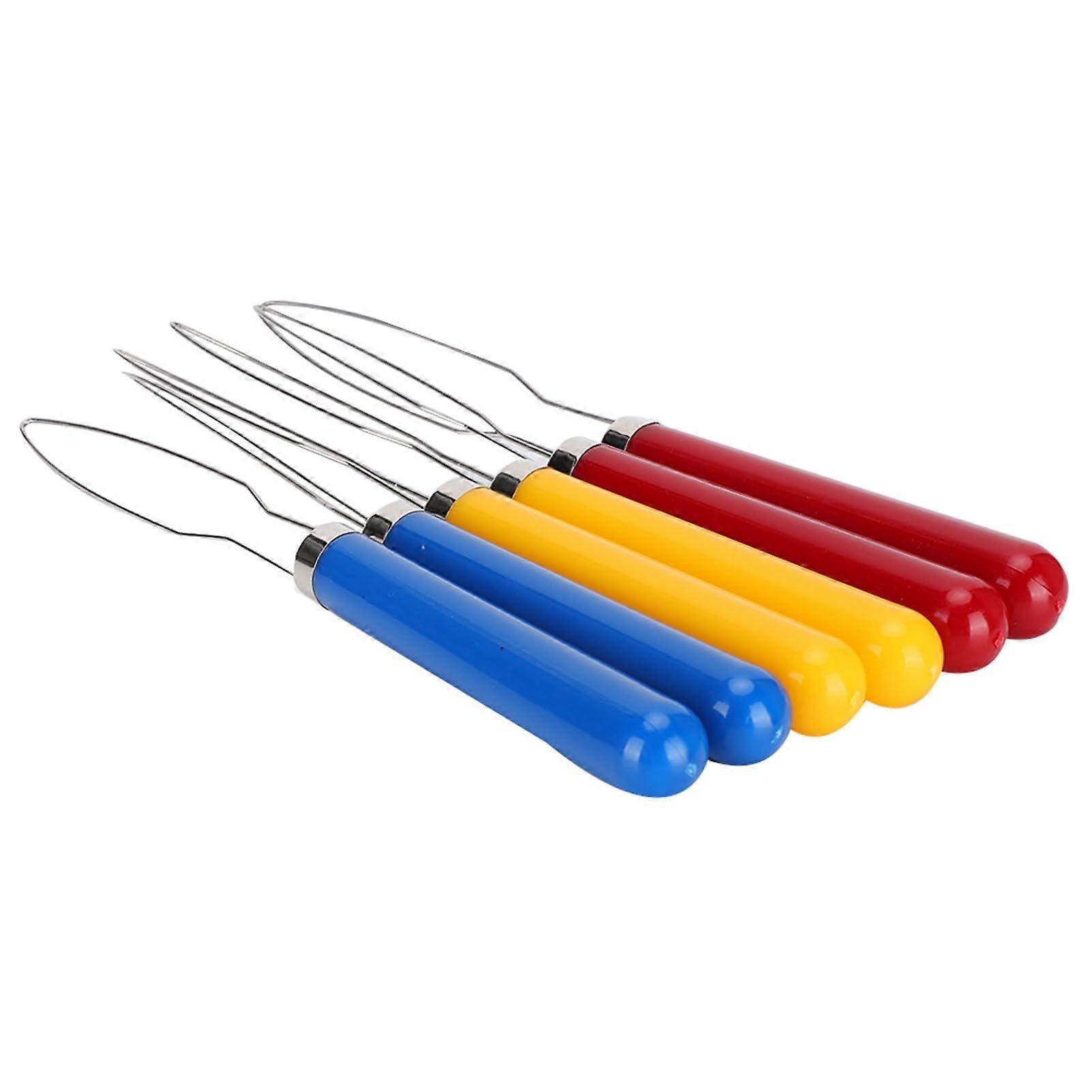 Button Hook Tool Set 6pcs Wire Loop for Fast Buttoning Sewing Clothing Zipper Pull Assist