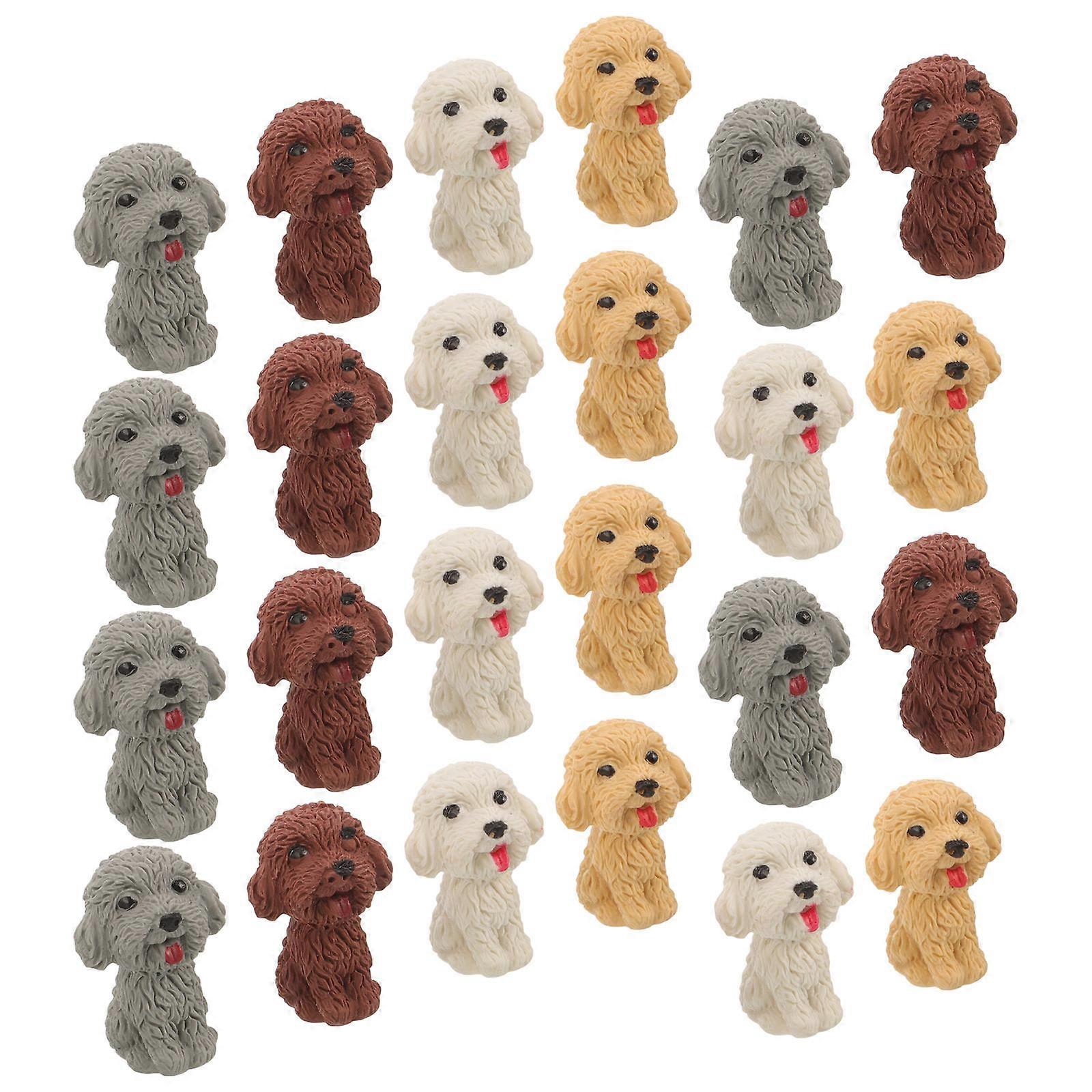 Fun Erasers Puppy Erasers for Students Use 36Pcs Assorted Color Bulk