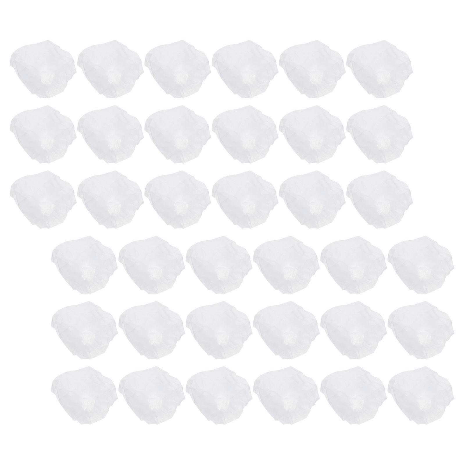 Disposable Headset Cover Earpad Replacement for Headphone 100Pcs White Pack