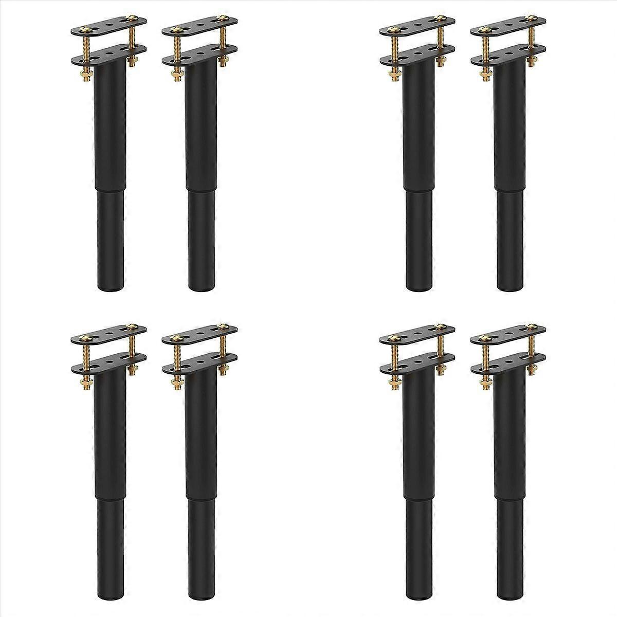 2PCS (7-13.5Inch) Adjustable Metal Bed Frame Support Legs