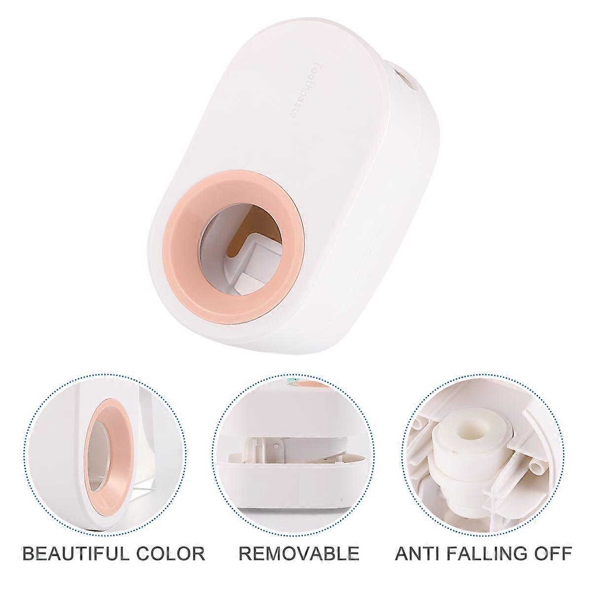 Automatic Toothpaste Squeezer Toothpaste Dispenser for Wall Mount 2Pcs Pack