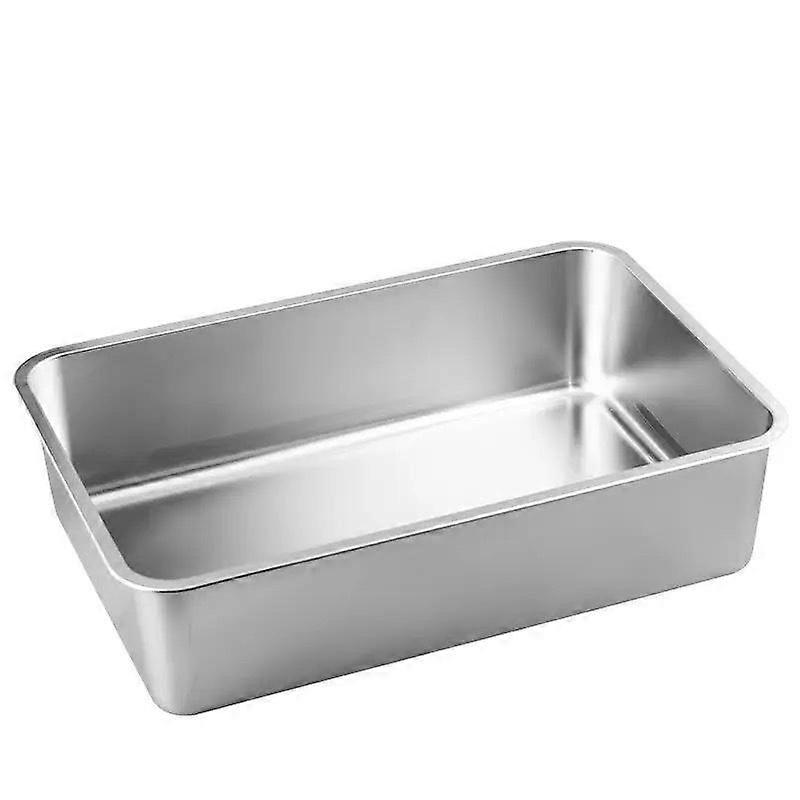 304 Stainless Steel Square Basin with Lid