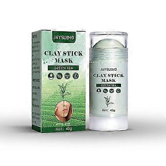 Jaysuing Clay Stick Green Tea M-ask Blackhead Remover Deep Pore Cleansing For All Skin Types