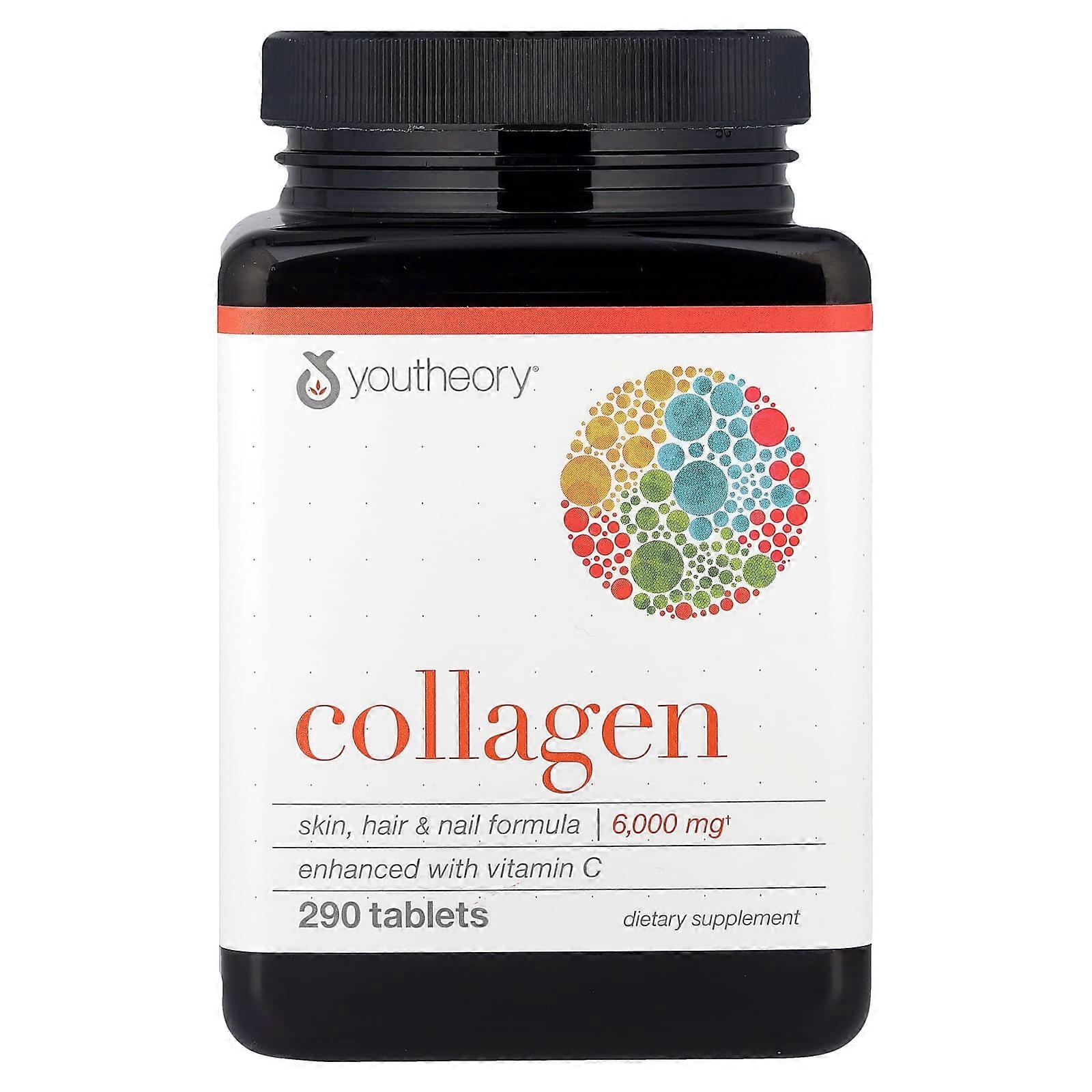 Youtheory, Collagen, 6,000 mg, 290 Tablets