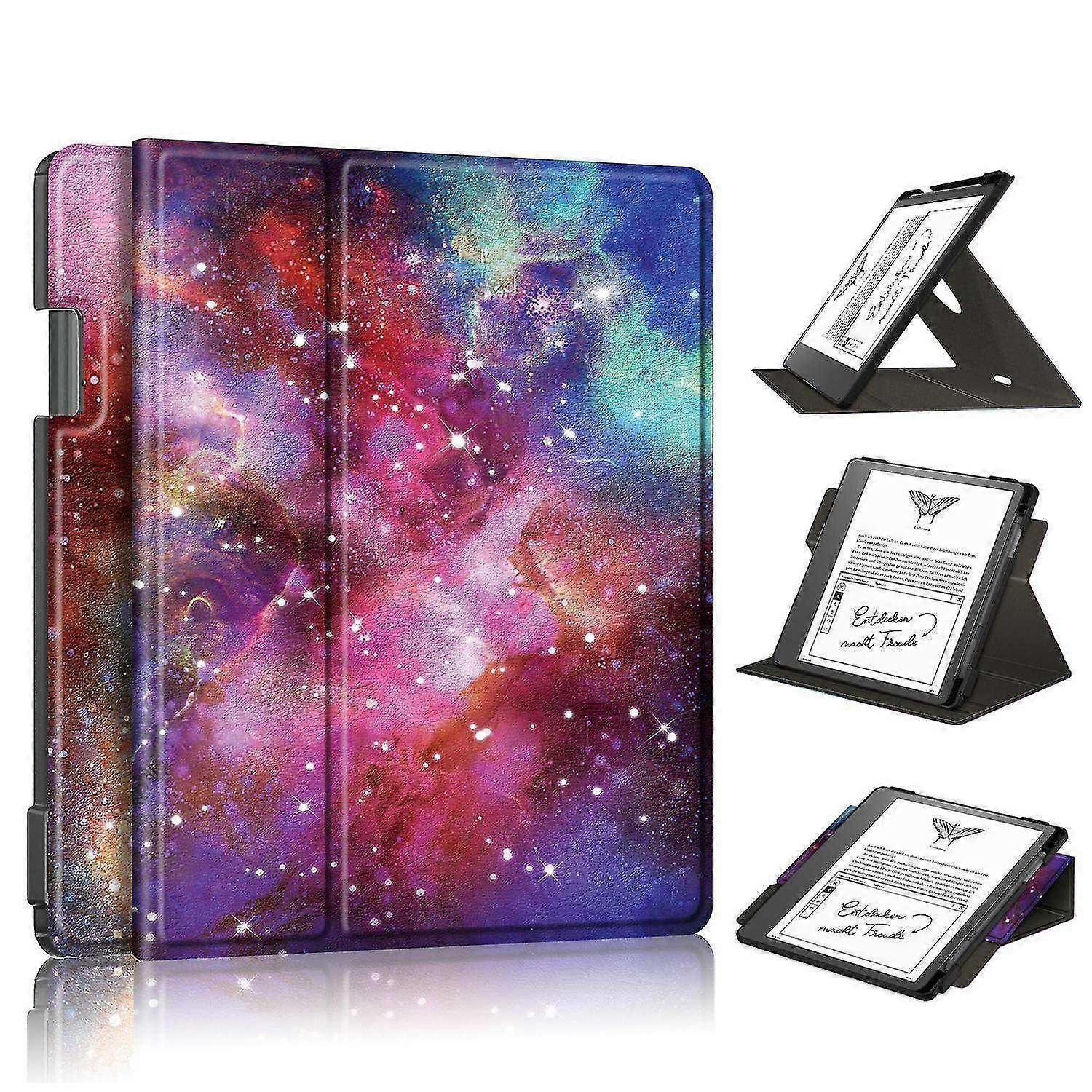 compatible Amazon Kindle Scribe  Absorption Tablet Cover Pattern Printing Protective Tablet Case wit