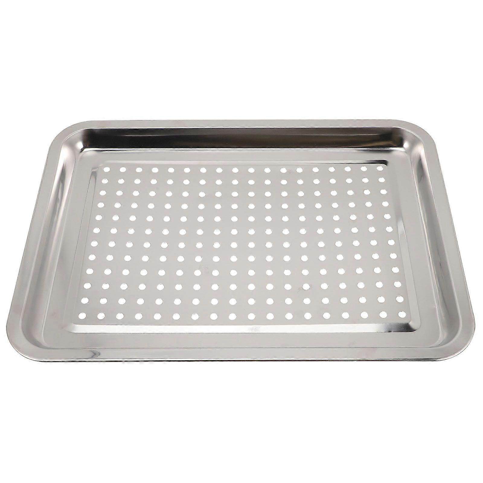 Household Draining Tray Multi-function Barbecue Pan Convenient Dumpling Storage Tray