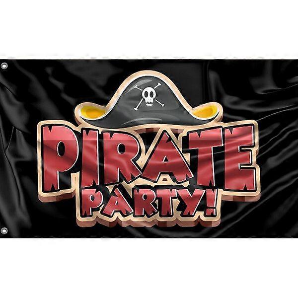 Pirate Party Flag A2291