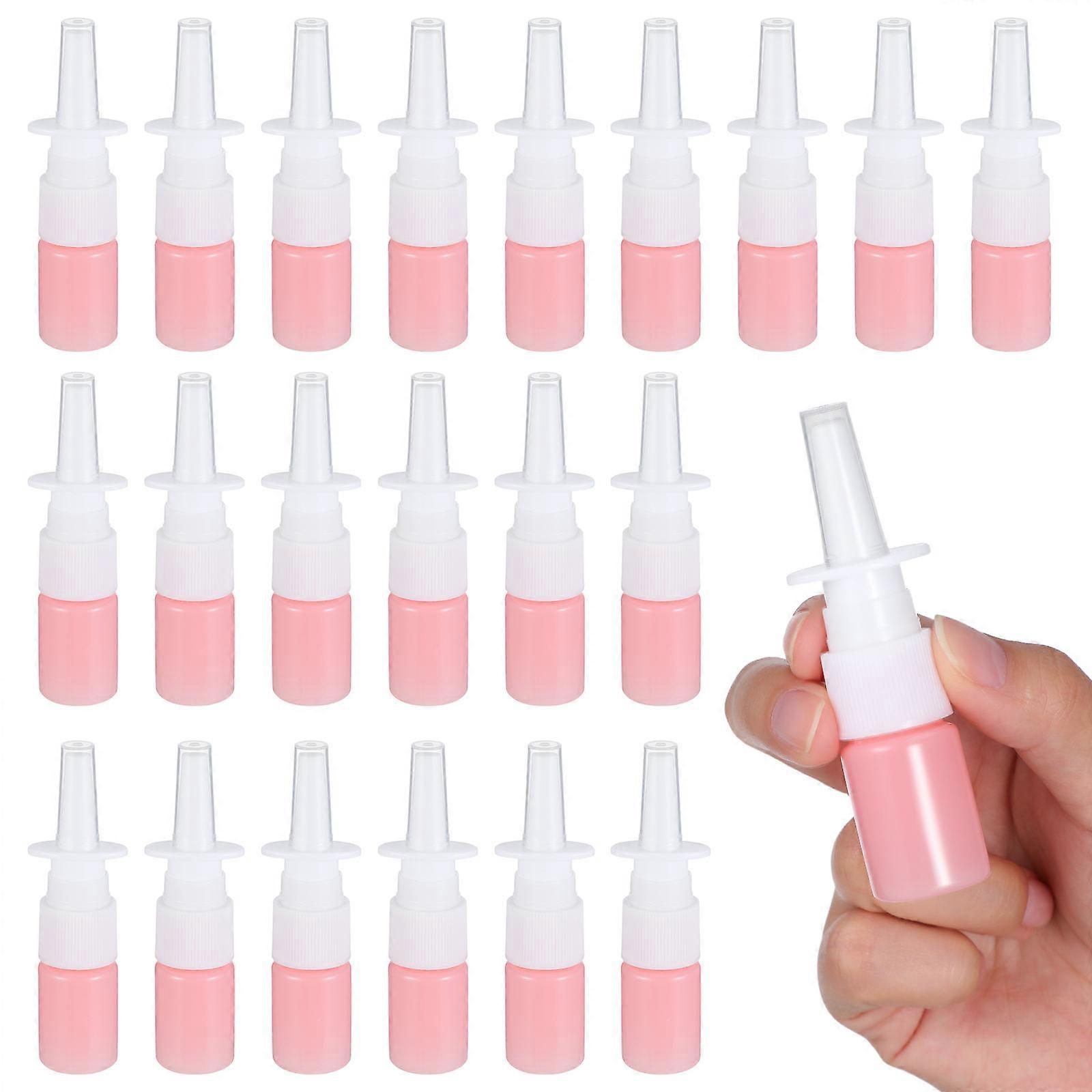 1 set 50 st 5 ml PET-sprayflaskor, tomma nässprayflaskor och reseflaskor