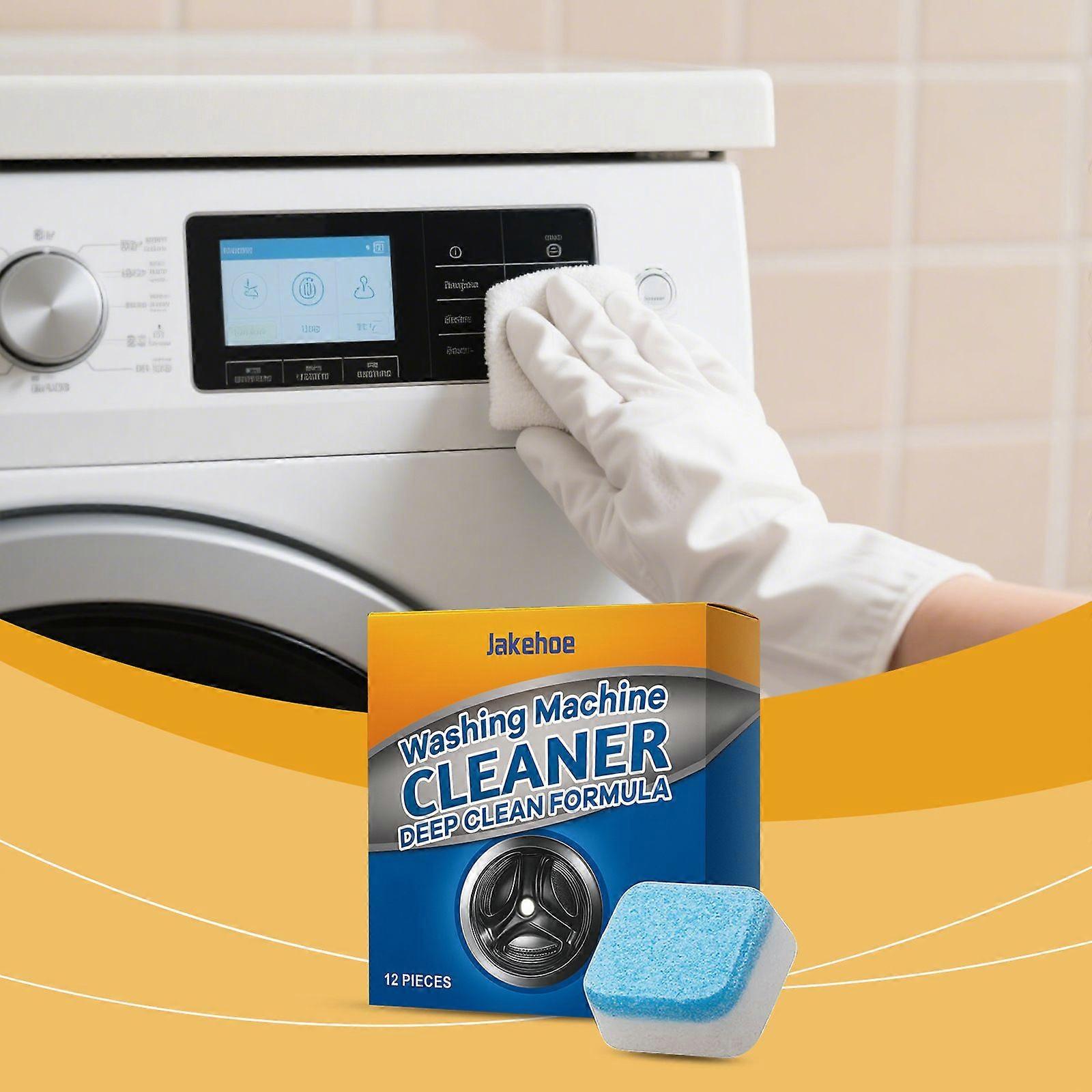 Washing Machine Cleaner Tablets, Deep Clean Formula (12 Count)