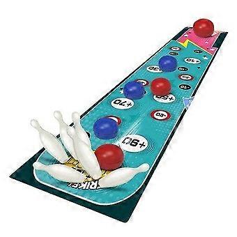 Bowling Tabletop Game Set for Kids - Mini Shuffleboard for Family Fun, Hand-Eye Coordination & Easy Storage