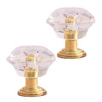 2 pezzi Mini lampada da soffitto imitazione lampada a sospensione simulazione mobili in miniatura