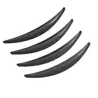 4PCS Wheel Fender Flares Smooth Surface Scratch Resistant Replacement For Tesla Model 3 2017?2022 High Gloss Carbon Fiber Style