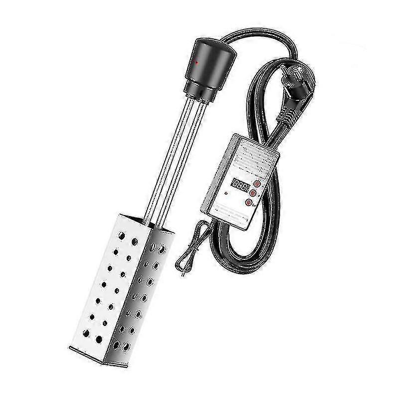 2500w Immersion Heater, Pool Heater Automatic Timer, Compatible With Home Eu Plug