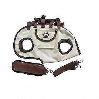 3-i-1 kæledyrsbærerrygsæk til katte og små hunde, åndbart mesh-rejsesystem med aftagelig snor, ergonomisk crossbody til vandreture og rejser
