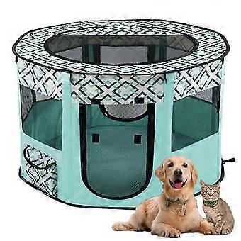 Portable Pet Playpen, Foldable Exercise Kennel Tent 26-27
