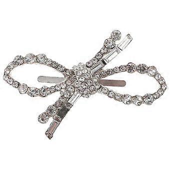 Bowknot Rhinestone Shoe Clips Elegant Wedding Shoe Decor Accessories